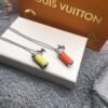 18K Louis Collier Fluo Charms Vintage Necklace