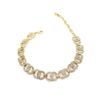 18K Rhinestone 2021 CC Interlocking Choker Necklace