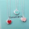 Pink Double Heart Necklaces