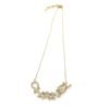 18K CC Crystal 90's Icon Logo Necklace