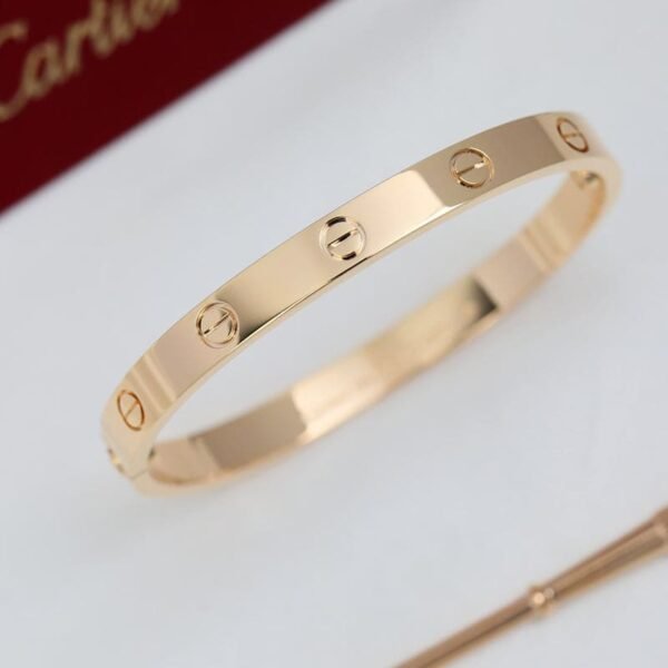 18K Rose Gold Love Bracelet