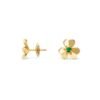18K Frivole Mini Emerald Earrings