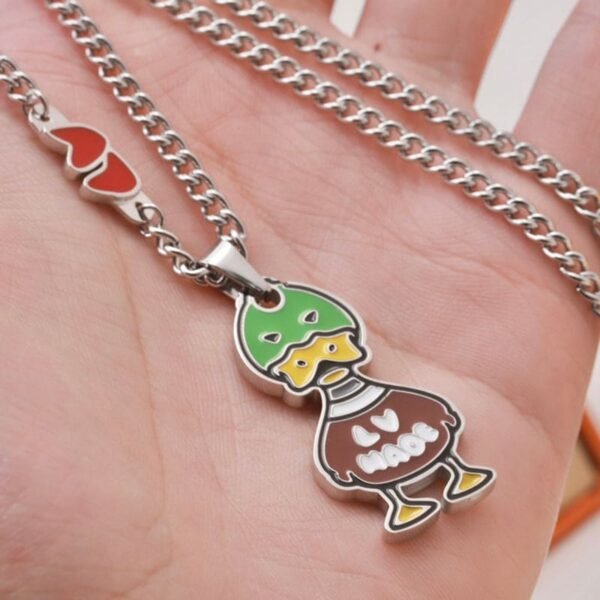 Louis x Nigo Duck Pendant Necklace