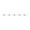 18K Vintage Alhambra Five Motifs Clover Bracelet