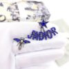 18K CD J'Adior Star Bee Earrings
