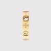 18K Double G Icon Yellow Gold Ring