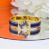 18K Clic H Purple Bracelet