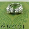 Double G Tiger Head Ring