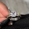 18K T Diamonds Ring