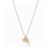 18K T Wine and Dine Pendant Necklace