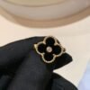 18K Vintage Alhambra Black Ring