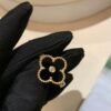 18K Vintage Alhambra Black Ring