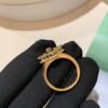 18K Vintage Alhambra Black Ring