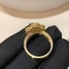 18K Vintage Alhambra Black Ring