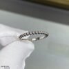 18K White Gold Perl¨¦e Pearls Of Gold Ring