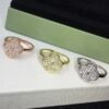 18K Vintage Alhambra Diamonds Ring