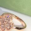 18K Vintage Alhambra Diamonds Ring