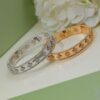 18K Yellow Gold Perl¨¦e Clovers Bracelet