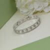 18K White Gold Perl¨¦e Clovers Bracelet