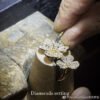 18K Frivole Between the Finger Ring