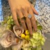 18K Lucky Alhambra Between the Finger Ring