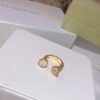 18K Perl¨¦e Couleurs Between The Finger Ring