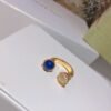 18K Perl¨¦e Couleurs Between The Finger Ring