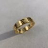 18K Love Wedding 4mm Ring