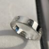 18K Love Wedding 4mm Ring