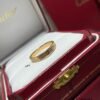 18K Love Diamond-Paved 3mm Ring