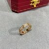 18K Love Diamond-Paved 3mm Ring