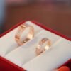 18K Love Diamond-Paved 6.5mm Ring