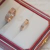 18K Love Diamond-Paved 6.5mm Ring