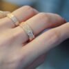 18K Love Diamond-Paved 6.5mm Ring
