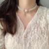 18K CC Pearl Necklace