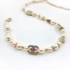 18K CC Pearl Diamonds Necklace