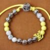 18K Louis Monogram Beads Yellow Bracelet