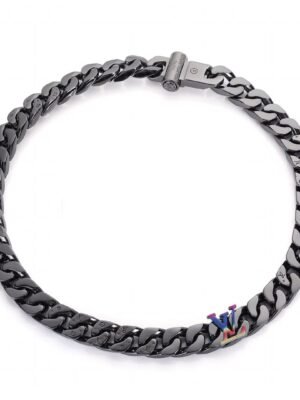 18K Louis Rainbow Chain Link Necklace