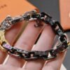 18K Louis Street Style Chain Bracelet