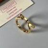 18K Louis Volt Upside Down Ring