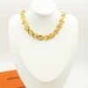18K Louis Volt Curb Chain Necklace