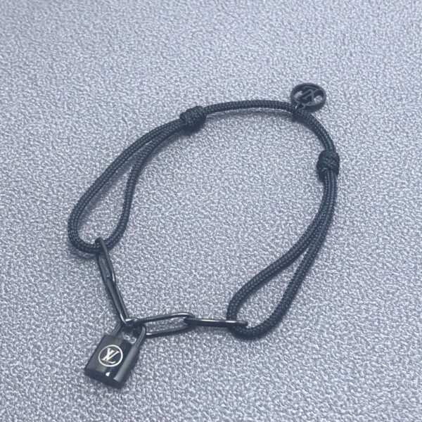 Louis Silver Lockit Titanium Bracelet