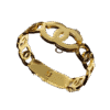 18K CC Opening Bracelet