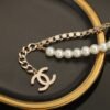 18K Pearls CC Chain Bracelet