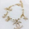18K CC Pearls & Diamonds Bracelet