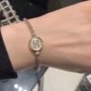 18K Diamonds CC Bracelet