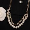 18K CC Diamonds Necklace