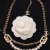 18K CC Diamonds Necklace