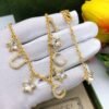 18K Double G Script Necklace