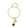 18K Louis Dinosaur Egg Vintage Bracelet